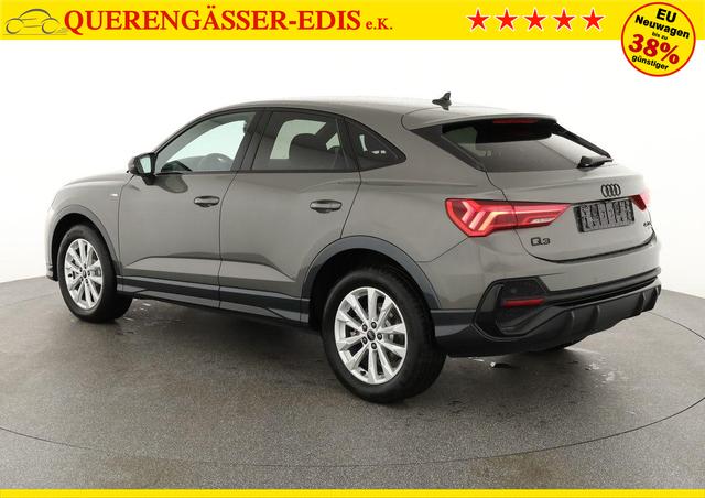 Audi Q3 Sportback 45 TFSI quattro S line qu S-LINE, AHK, Optik schwarz, Navi, Kamera, el. Klappe 