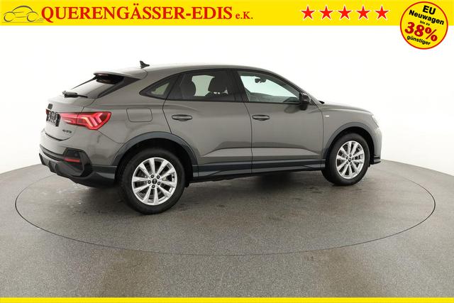 Audi Q3 Sportback 45 TFSI quattro S line qu S-LINE, AHK, Optik schwarz, Navi, Kamera, el. Klappe 