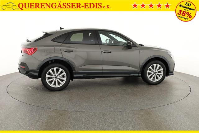 Audi Q3 Sportback 45 TFSI quattro S line qu S-LINE, AHK, Optik schwarz, Navi, Kamera, el. Klappe 