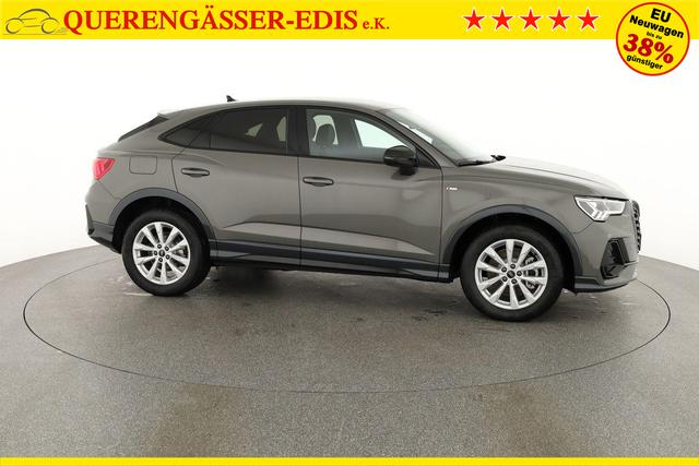 Audi Q3 Sportback 45 TFSI quattro S line qu S-LINE, AHK, Optik schwarz, Navi, Kamera, el. Klappe 