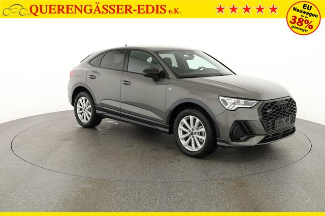 Audi Q3 Sportback 45 TFSI quattro S line qu S-LINE, AHK, Optik schwarz, Navi, Kamera, el. Klappe 