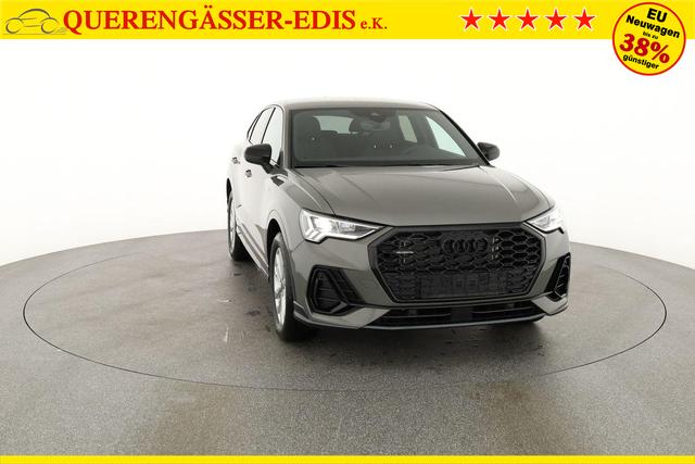 Audi Q3 Sportback 45 TFSI quattro S line qu S-LINE, AHK, Optik schwarz, Navi, Kamera, el. Klappe 