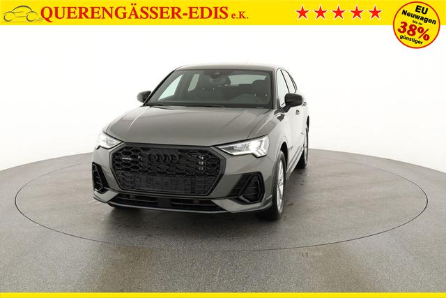 Audi Q3 Sportback 45 TFSI quattro S line qu S-LINE, AHK, Optik schwarz, Navi, Kamera, el. Klappe 