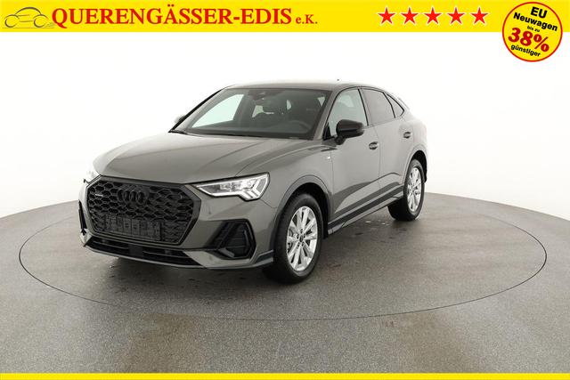 Audi Q3 Sportback 45 TFSI quattro S line qu S-LINE, AHK, Optik schwarz, Navi, Kamera, el. Klappe 