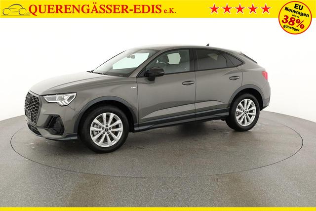 Audi Q3 Sportback 45 TFSI quattro S line qu S-LINE, AHK, Optik schwarz, Navi, Kamera, el. Klappe 