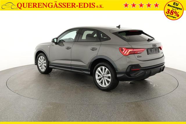Audi Q3 Sportback 45 TFSI quattro S line qu S-LINE, AHK, Optik schwarz, Navi, Kamera, el. Klappe 