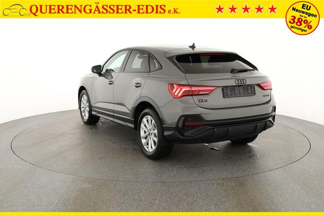 Audi Q3 Sportback 45 TFSI quattro S line qu S-LINE, AHK, Optik schwarz, Navi, Kamera, el. Klappe 
