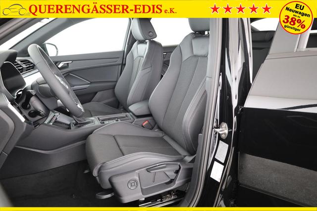 Audi Q3 Sportback 45 TFSI quattro S line qu S-LINE, AHK, Optik schwarz, Navi, Kamera, el. Klappe, 4-J. Garantie 