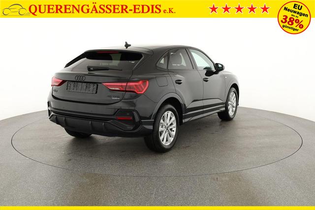 Audi Q3 Sportback 45 TFSI quattro S line qu S-LINE, AHK, Optik schwarz, Navi, Kamera, el. Klappe, 4-J. Garantie 