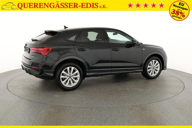 Audi Q3 Sportback 45 TFSI quattro S line qu S-LINE, AHK, Optik schwarz, Navi, Kamera, el. Klappe, 4-J. Garantie 