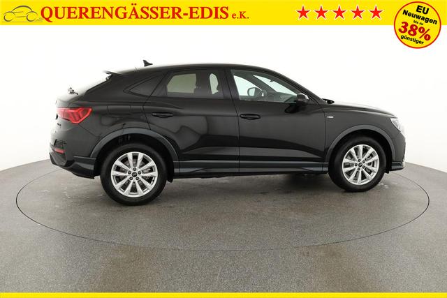 Audi Q3 Sportback 45 TFSI quattro S line qu S-LINE, AHK, Optik schwarz, Navi, Kamera, el. Klappe, 4-J. Garantie 