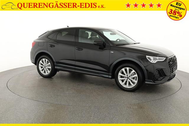 Audi Q3 Sportback 45 TFSI quattro S line qu S-LINE, AHK, Optik schwarz, Navi, Kamera, el. Klappe, 4-J. Garantie 