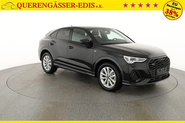 Audi Q3 Sportback 45 TFSI quattro S line qu S-LINE, AHK, Optik schwarz, Navi, Kamera, el. Klappe, 4-J. Garantie 