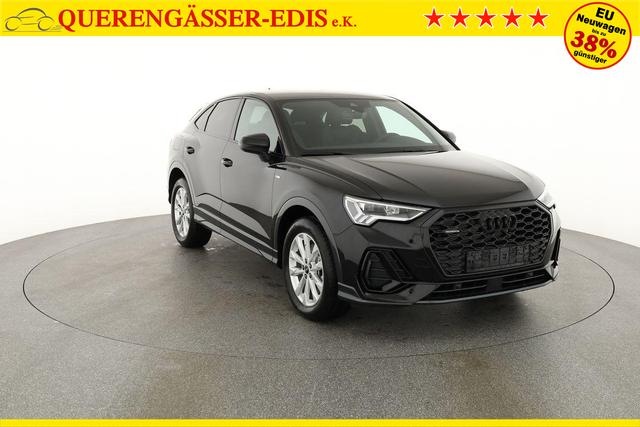 Audi Q3 Sportback 45 TFSI quattro S line qu S-LINE, AHK, Optik schwarz, Navi, Kamera, el. Klappe, 4-J. Garantie 