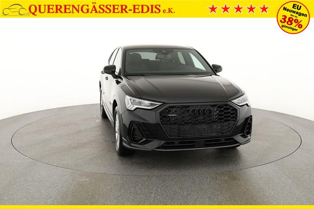 Audi Q3 Sportback 45 TFSI quattro S line qu S-LINE, AHK, Optik schwarz, Navi, Kamera, el. Klappe, 4-J. Garantie 