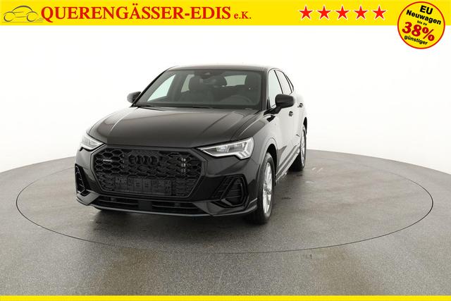 Audi Q3 Sportback 45 TFSI quattro S line qu S-LINE, AHK, Optik schwarz, Navi, Kamera, el. Klappe, 4-J. Garantie 