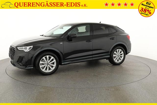 Audi Q3 Sportback 45 TFSI quattro S line qu S-LINE, AHK, Optik schwarz, Navi, Kamera, el. Klappe, 4-J. Garantie 