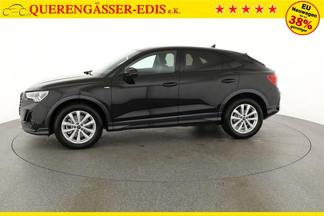 Audi Q3 Sportback 45 TFSI quattro S line qu S-LINE, AHK, Optik schwarz, Navi, Kamera, el. Klappe, 4-J. Garantie 