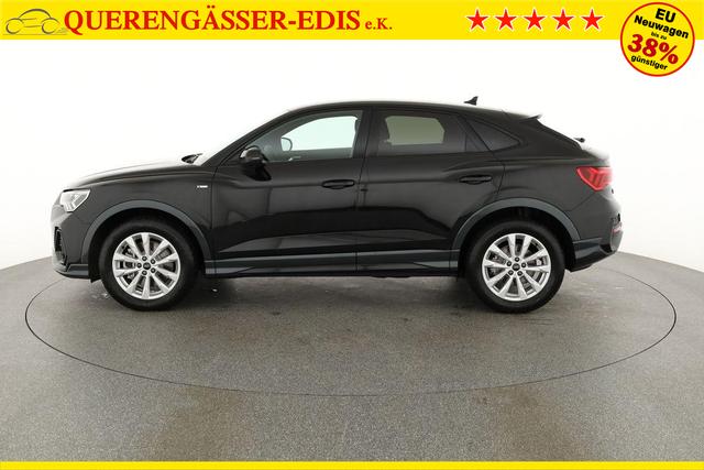 Audi Q3 Sportback 45 TFSI quattro S line qu S-LINE, AHK, Optik schwarz, Navi, Kamera, el. Klappe, 4-J. Garantie 