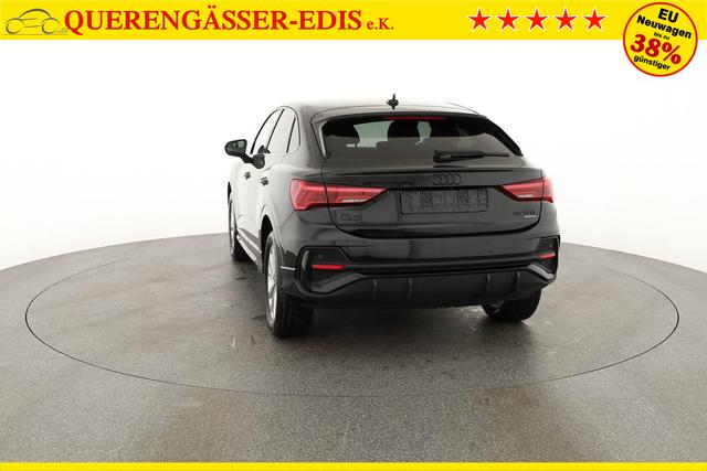 Audi Q3 Sportback 45 TFSI quattro S line qu S-LINE, AHK, Optik schwarz, Navi, Kamera, el. Klappe, 4-J. Garantie 