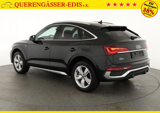 Audi Q5 Sportback 55 TFSI e quattro S line TFSIe S-LINE, AHK, 19-Zoll, Teilleder 