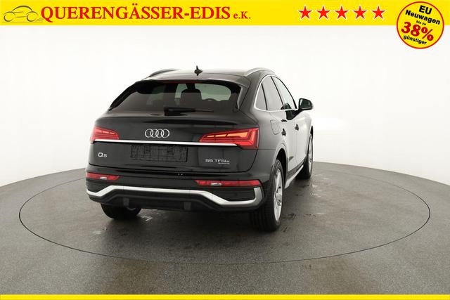 Audi Q5 Sportback 55 TFSI e quattro S line TFSIe S-LINE, AHK, 19-Zoll, Teilleder 