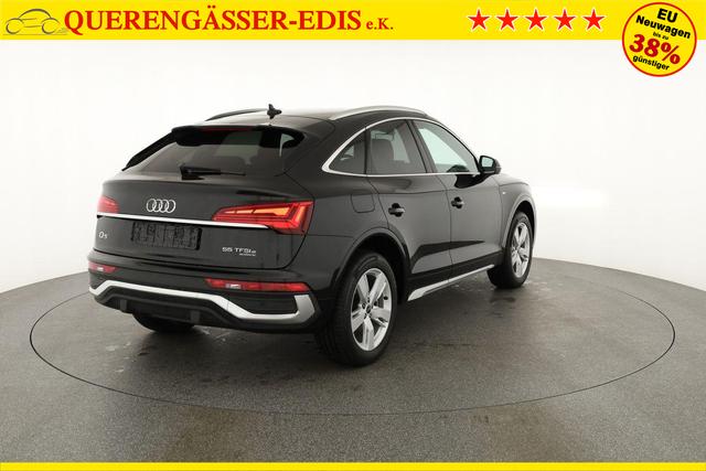 Audi Q5 Sportback 55 TFSI e quattro S line TFSIe S-LINE, AHK, 19-Zoll, Teilleder 