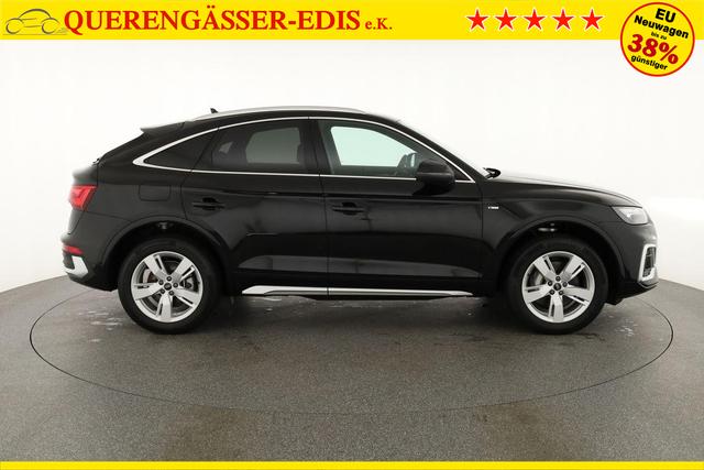 Audi Q5 Sportback 55 TFSI e quattro S line TFSIe S-LINE, AHK, 19-Zoll, Teilleder 