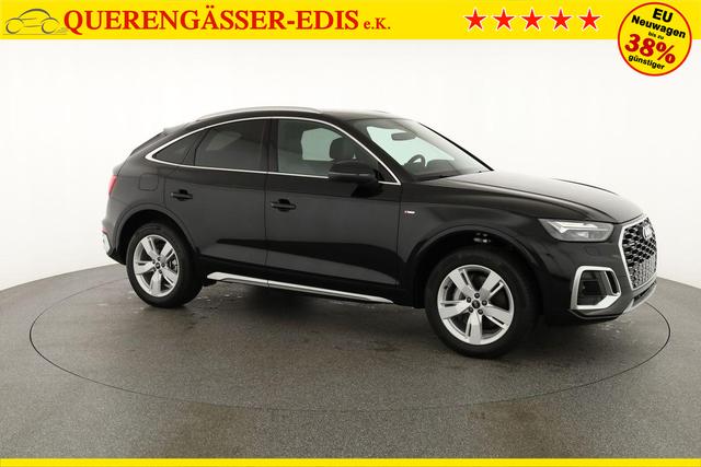 Audi Q5 Sportback 55 TFSI e quattro S line TFSIe S-LINE, AHK, 19-Zoll, Teilleder 