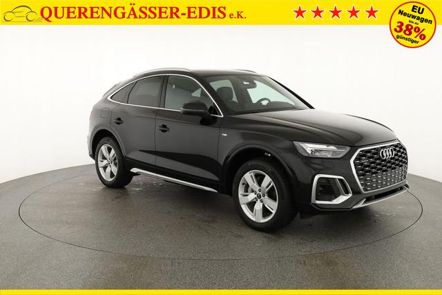 Audi Q5 Sportback 55 TFSI e quattro S line TFSIe S-LINE, AHK, 19-Zoll, Teilleder 