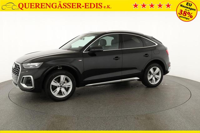 Audi Q5 Sportback 55 TFSI e quattro S line TFSIe S-LINE, AHK, 19-Zoll, Teilleder 