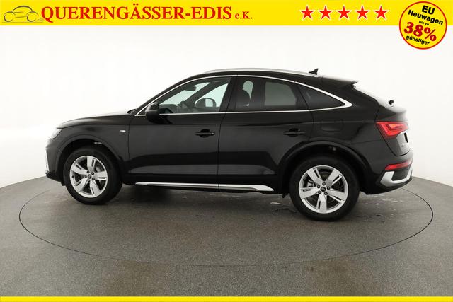 Audi Q5 Sportback 55 TFSI e quattro S line TFSIe S-LINE, AHK, 19-Zoll, Teilleder 