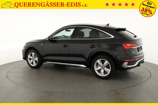 Audi Q5 Sportback 55 TFSI e quattro S line TFSIe S-LINE, AHK, 19-Zoll, Teilleder 