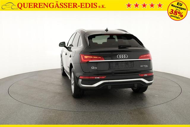 Audi Q5 Sportback 55 TFSI e quattro S line TFSIe S-LINE, AHK, 19-Zoll, Teilleder 
