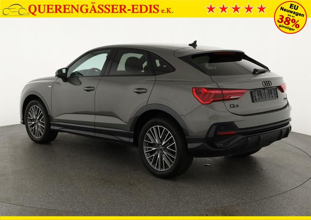 Audi Q3 Sportback 40 TDI quattro S line qu S-LINE, AHK, 19-Zoll, Optik schwarz, Navi, Kamera, el. Klappe 
