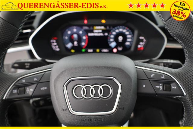 Audi Q3 Sportback 40 TDI quattro S line qu S-LINE, AHK, 19-Zoll, Optik schwarz, Navi, Kamera, el. Klappe 