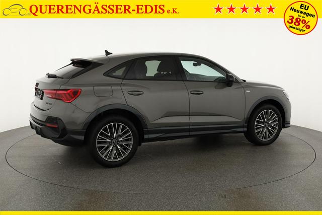 Audi Q3 Sportback 40 TDI quattro S line qu S-LINE, AHK, 19-Zoll, Optik schwarz, Navi, Kamera, el. Klappe 