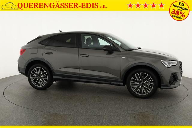 Audi Q3 Sportback 40 TDI quattro S line qu S-LINE, AHK, 19-Zoll, Optik schwarz, Navi, Kamera, el. Klappe 