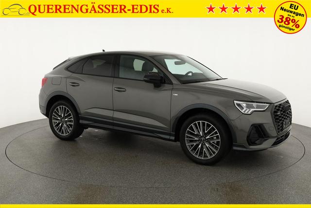 Audi Q3 Sportback 40 TDI quattro S line qu S-LINE, AHK, 19-Zoll, Optik schwarz, Navi, Kamera, el. Klappe 