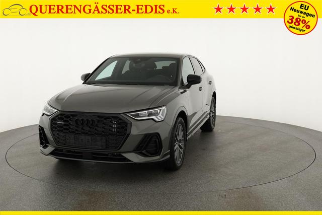 Audi Q3 Sportback 40 TDI quattro S line qu S-LINE, AHK, 19-Zoll, Optik schwarz, Navi, Kamera, el. Klappe 