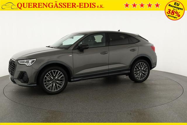 Audi Q3 Sportback 40 TDI quattro S line qu S-LINE, AHK, 19-Zoll, Optik schwarz, Navi, Kamera, el. Klappe 