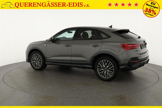 Audi Q3 Sportback 40 TDI quattro S line qu S-LINE, AHK, 19-Zoll, Optik schwarz, Navi, Kamera, el. Klappe 