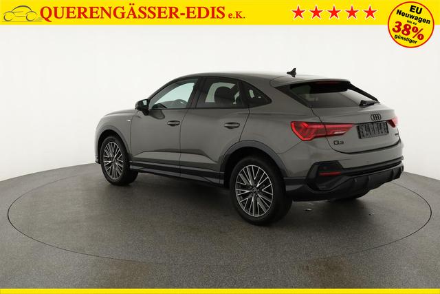 Audi Q3 Sportback 40 TDI quattro S line qu S-LINE, AHK, 19-Zoll, Optik schwarz, Navi, Kamera, el. Klappe 