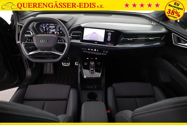 Audi Q4 e-tron 45 basis quattro S-LINE, Pano, AHK, 20-Zoll, Matrix, Optikpaket schwarz 