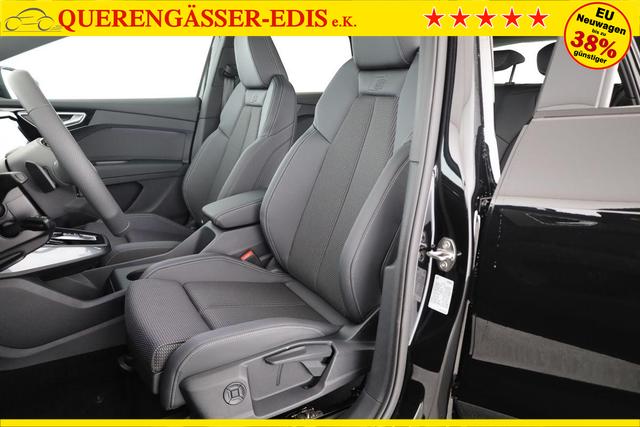 Audi Q4 e-tron 45 basis quattro S-LINE, Pano, AHK, 20-Zoll, Matrix, Optikpaket schwarz 