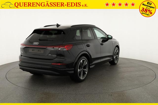 Audi Q4 e-tron 45 basis quattro S-LINE, Pano, AHK, 20-Zoll, Matrix, Optikpaket schwarz 