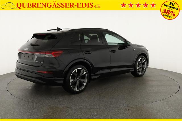 Audi Q4 e-tron 45 basis quattro S-LINE, Pano, AHK, 20-Zoll, Matrix, Optikpaket schwarz 
