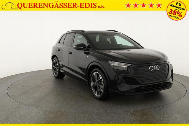 Audi Q4 e-tron 45 basis quattro S-LINE, Pano, AHK, 20-Zoll, Matrix, Optikpaket schwarz 