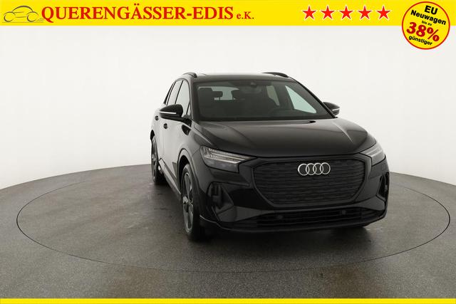 Audi Q4 e-tron 45 basis quattro S-LINE, Pano, AHK, 20-Zoll, Matrix, Optikpaket schwarz 