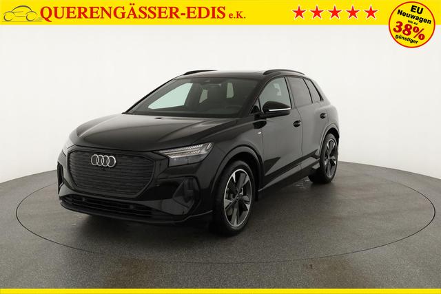 Audi Q4 e-tron 45 basis quattro S-LINE, Pano, AHK, 20-Zoll, Matrix, Optikpaket schwarz 